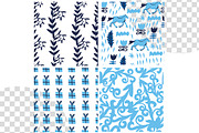 Christmas horse pattern svg, a Pattern Graphic by Lucyinyourheart (Thumbnail 7 of 10)