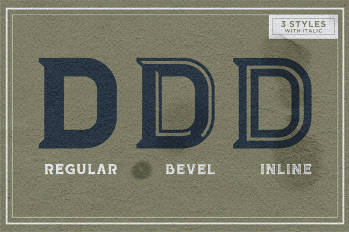 Kandel Typeface preview 2