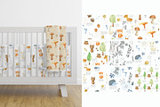 70% off. Bundle. Woodland animals., an Animal Illustration by TaPilipa (Thumbnail 26 of 38)