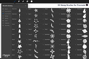 Holiday Mashup Pattern & Stamp Brush, a Brush Add-On by JSquarePresents (Thumbnail 6 of 11)