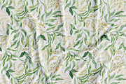 Watercolor Spring Foliage Pattern, a Pattern Graphic by SirenaArt (Thumbnail 4 of 15)