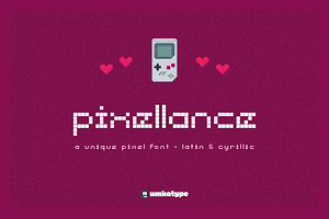 Pixellance Game Font, a Font by alpercakici