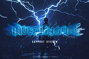 Electrone Superhero Font, a Sans Serif Font by alit design (Thumbnail 13 of 21)