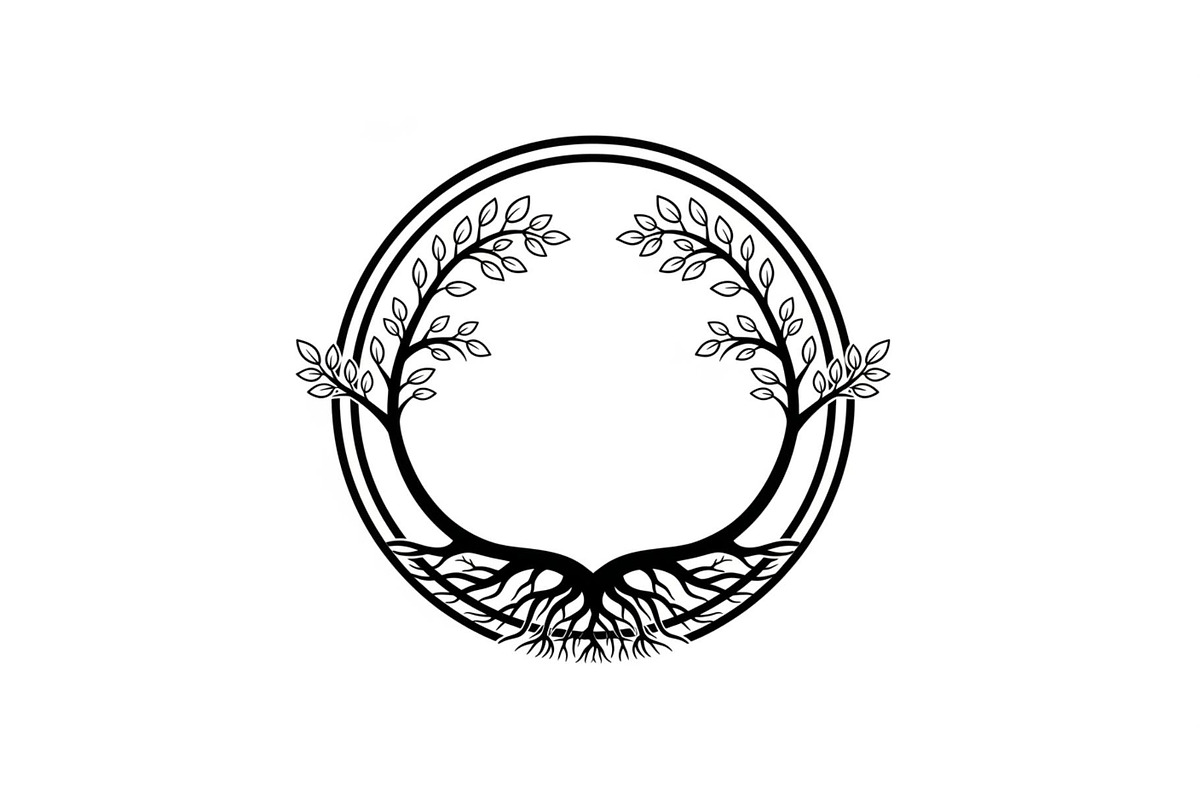 Tree of Life Circle Frame Bundle, an Illustration by Gaye Art (Photo 6 of 51)
