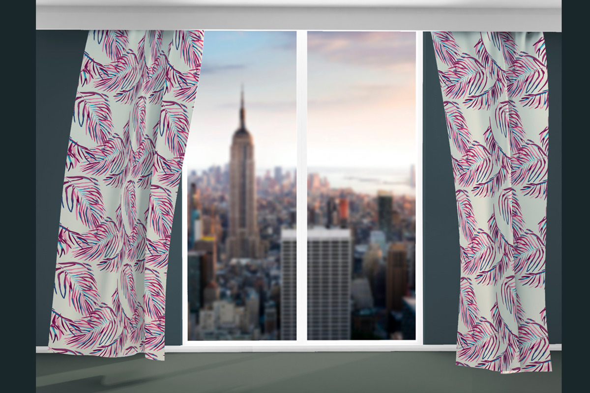 Curtain Mock-up, a Product Mockup by zeffir (Photo 2 of 3)