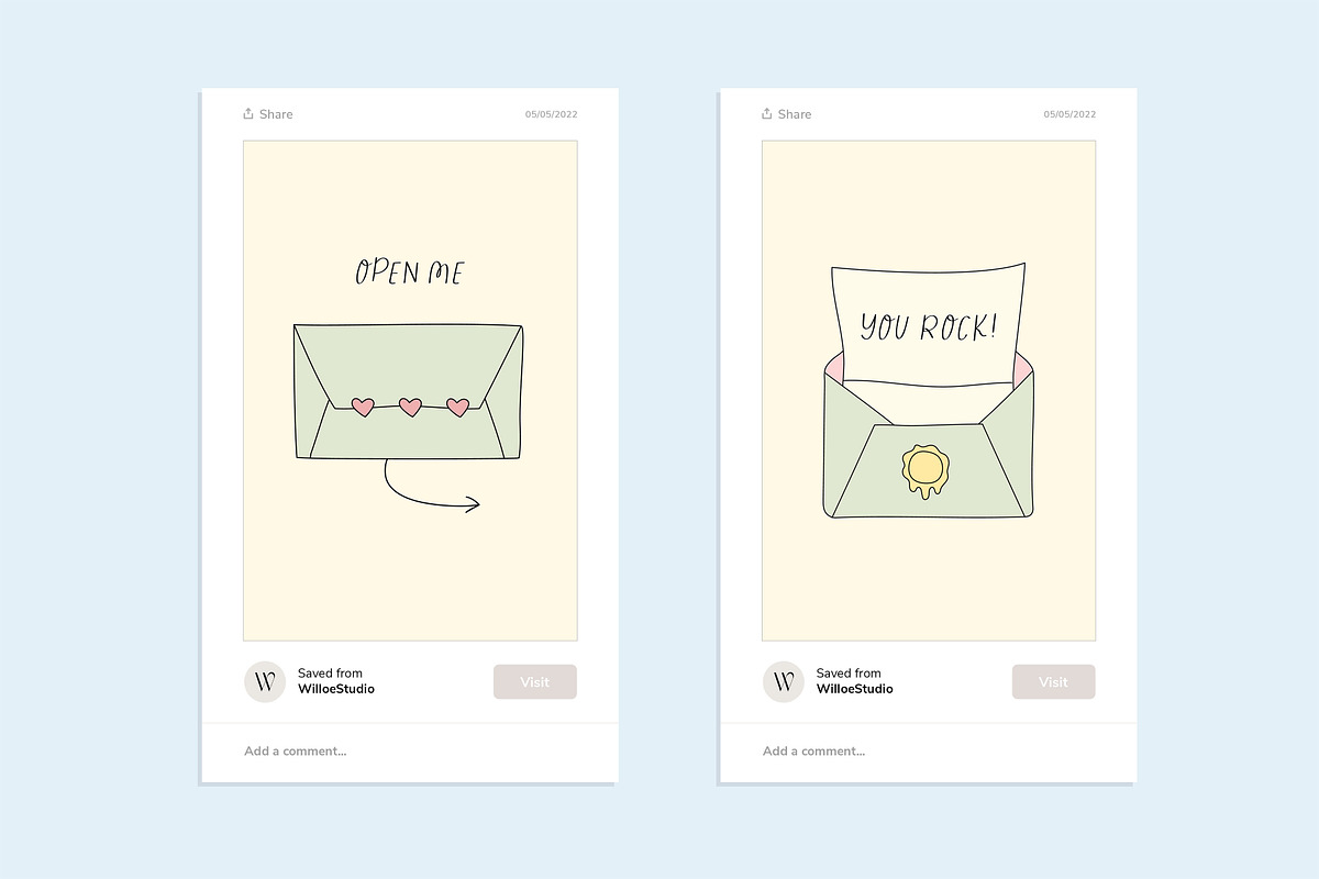 Self Love Social Pack - Canva, a Social Media Template by Willoe Studio (Photo 4 of 12)