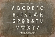Almanac - Vintage Serif Font, a Serif Font by JumboDesign (Thumbnail 4 of 6)