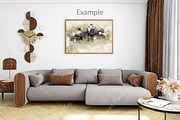 Frame Mockup Living Room - 1180, a Print Template by Mockup Shop (Thumbnail 3 of 3)