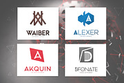 Futuristic & Geometric Logos Bundle, a Branding & Logo Template by AN Productions (Thumbnail 21 of 47)
