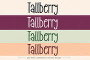 Tallberry – Playful Handwritten Font, a Handwritten Font by Wow Magic (Thumbnail 5 of 6)
