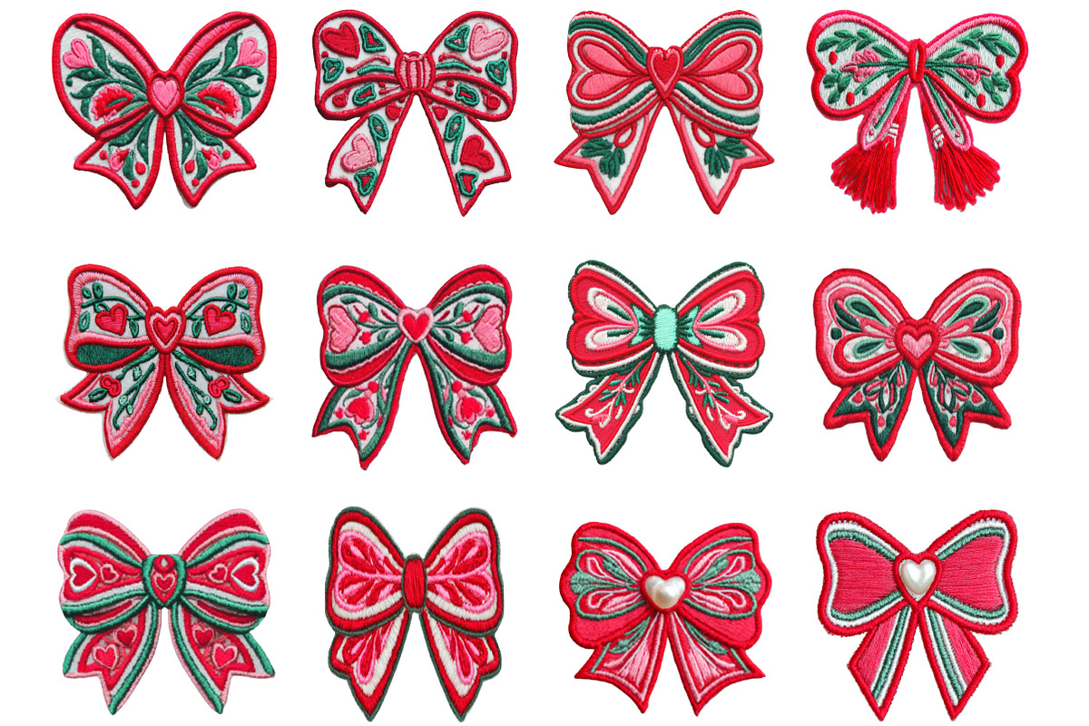 Crochet Valentine Coquette Bow, an Illustration by Designking (Photo 2 of 5)
