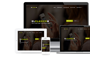 El Clasico- Multipurpose template