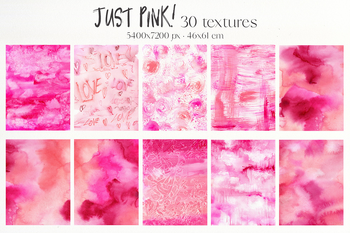 Just Pink collage background texture, an Object Graphic by Yuliya Derbisheva (Photo 10 of 14)