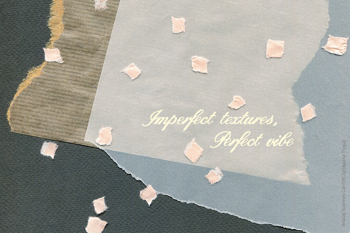 Scanned Confetti Paper Textures Pack, a Texture Graphic by Oksana Trygub (Photo 13 of 17)