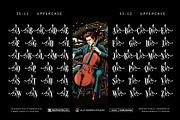 Dream Musical Typeface, a Serif Font by alit design (Thumbnail 13 of 20)