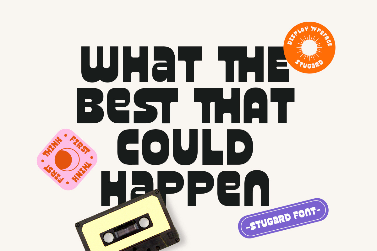 Stugard - Bold Reverse Font, a Sans Serif Font by Bale Type (Photo 2 of 9)