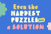 Puzler Font, a Sans Serif Font by LetterStuff Typefoundry (Thumbnail 5 of 9)