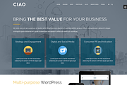 CIAO - Multi-Purpose WordPress Theme, a WordPress Template by CIAOThemes (Thumbnail 2 of 5)