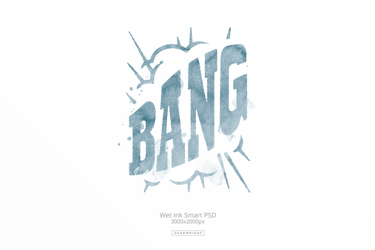 Wet Ink Smart PSD preview 4