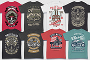100 Retro Tshirt Designs Bundle #2, a Sport Illustration by roach_graphic (Thumbnail 10 of 14)