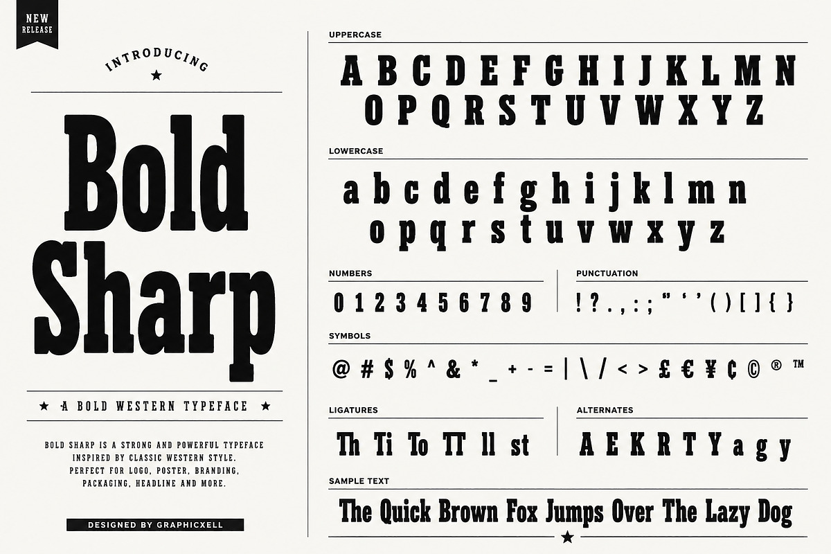 Bold Sharp, a Slab Serif Font by Wow Magic (Photo 6 of 9)