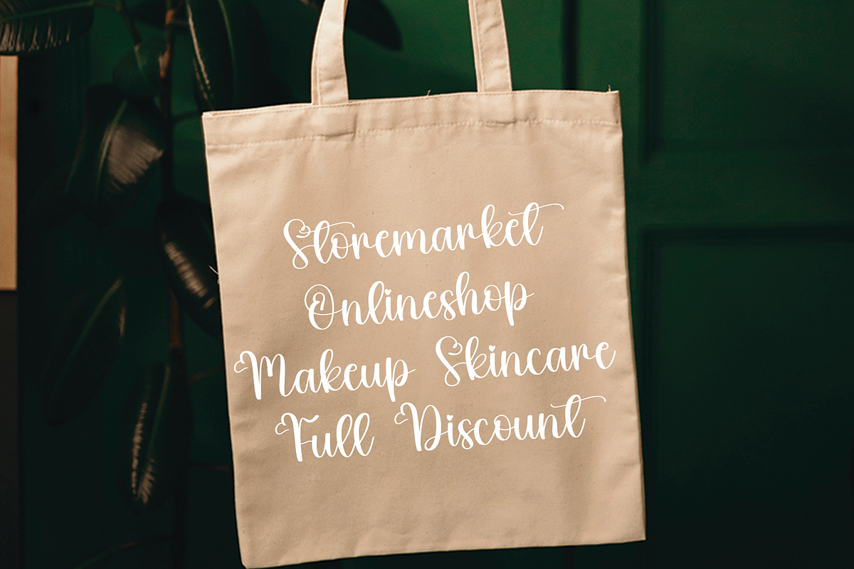 Vacation Valentine | Script Font, a Script Font by Scratchones (Photo 4 of 8)