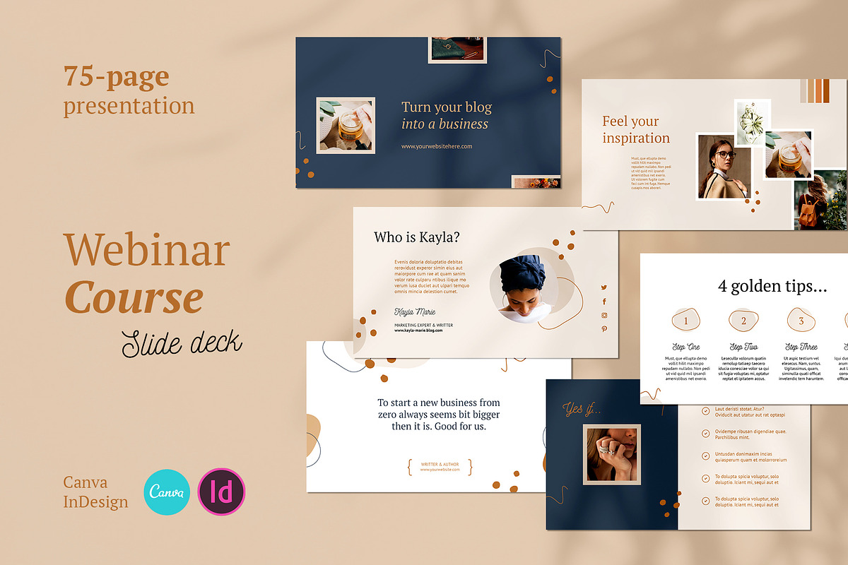 4 in 1 Course Creator Super Bundle K, a Magazine Template by Mirazz (Photo 25 of 44)
