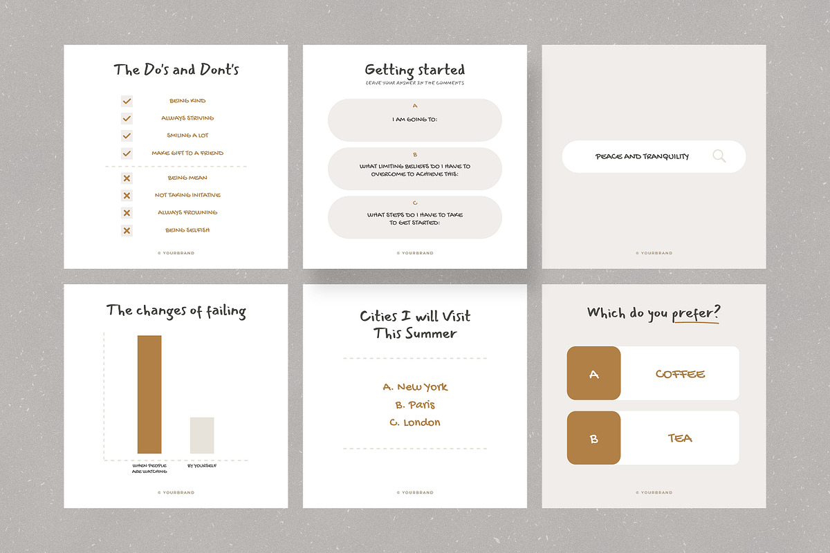 CANVA Mindful Social Media Templates, a Social Media Template by AndrewPixel (Photo 5 of 11)