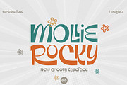 Mollie Rocky, a Font by madeDeduk (Thumbnail 12 of 12)