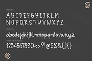 Days Wishes | Hand Drawn Font, a Handwritten Font by Denustudios (Thumbnail 9 of 12)