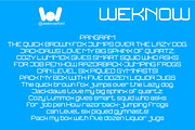 Forever Font, a Sans Serif Font by weknow (Thumbnail 6 of 9)