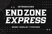 Endzone Express - Sport Typeface, a Serif Font by HipFonts (Thumbnail 1 of 10)
