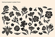 Blossom Clipart Bundle, an Object Illustration by ClayStudio (Thumbnail 4 of 7)
