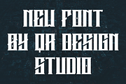Rengoner Blacke, a Serif Font by QR Design Studio (Thumbnail 4 of 9)