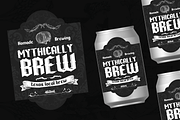 WUSHIN Blackletter font, a Blackletter Font by twinstd (Thumbnail 8 of 13)