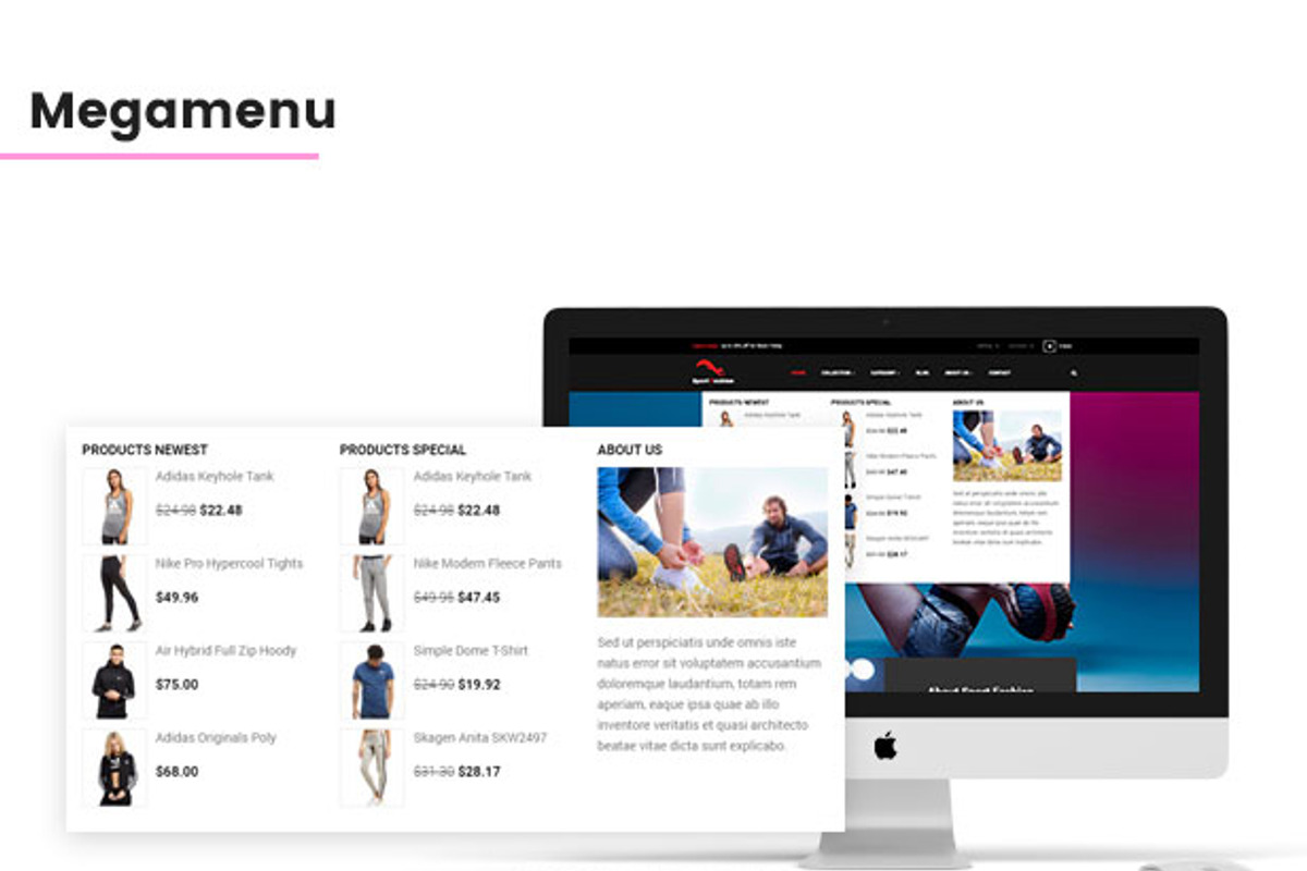 Ap Sport Fashion, a Websites & App Template by apollotheme (Photo 2 of 5)