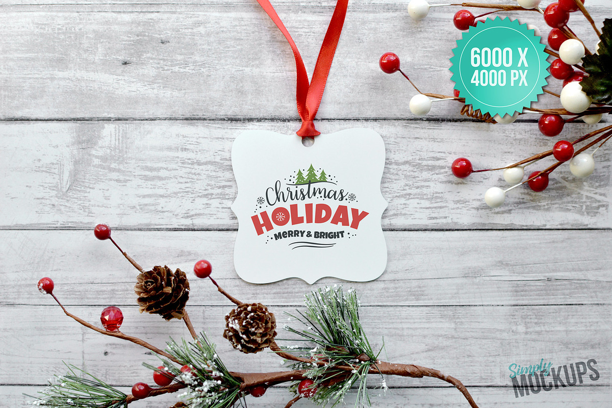 Prague Ornament Mockup - 1 Sided, a Product Mockup by Simply Mockups (Photo 2 of 2)