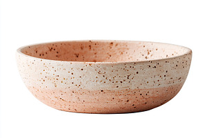 Ceramic oval plate with speckled design ideal for serving or decoration, a Food & Drink Photo by AlyaAnd