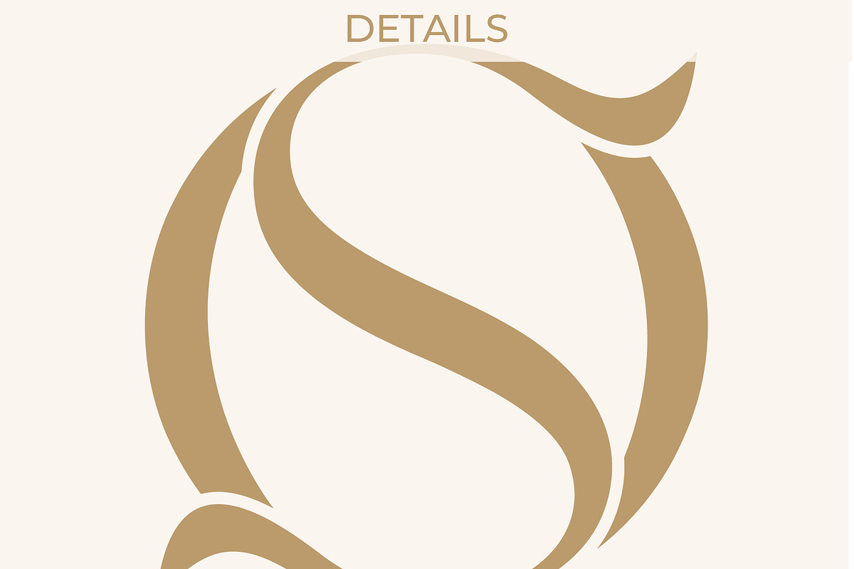 OS SO QS SQ Wedding Monogram Logo, a Branding & Logo Template by LogoAV (Photo 3 of 6)