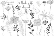 Loose floral & gold glitter, an Illustration by marie dricot (Thumbnail 19 of 21)