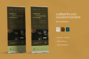 Mood and Moment - Roll Up Banner, a Print Template by VUNIRA (Thumbnail 1 of 3)