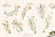 Wildflowers Aesthetics Watercolor, a Texture Illustration by Julia Dreams (Thumbnail 6 of 8)