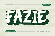 Fazie Retro - Branding Logo Font, a Sans Serif Font by Nirmana Visual (Thumbnail 1 of 8)