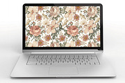 Set Seamless Flowers Roses Hibiscus, a Pattern Graphic by Vintage (Thumbnail 13 of 13)