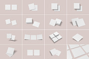 Square Business Card Mockup Bundles, a Business Card Template by Graphic Aesthetic (Thumbnail 3 of 22)