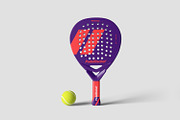 Padel Racket Mockups, a Product Mockup by artimasa (Thumbnail 2 of 5)