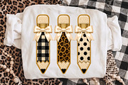 Pencil Bow PNG,Teacher Applique, an Object Illustration by Libby Wishes (Thumbnail 2 of 3)