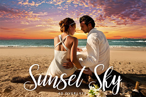 Sunset Sky Overlay