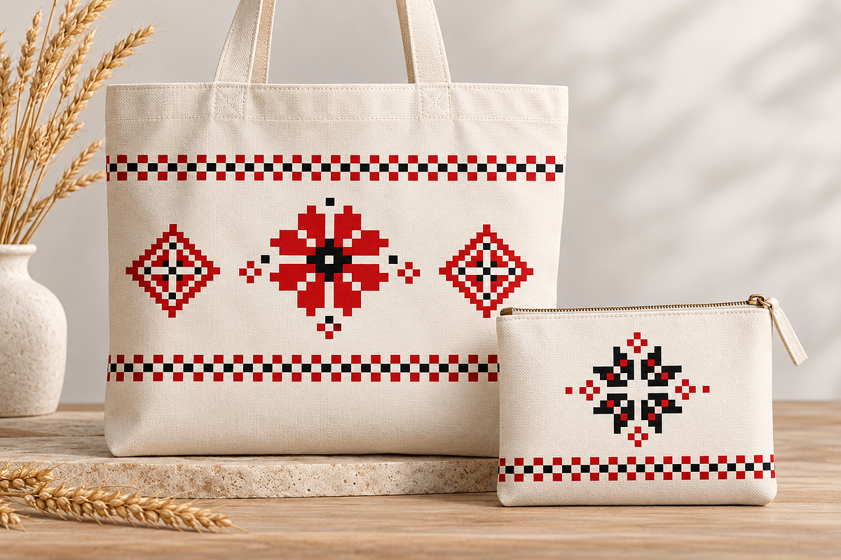 Traditional Ukrainian Ornaments, a Decorative Illustration by Anna Studio (Photo 10 of 10)