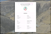 CV Template, a Resume Template by introDuice - CV / Resumes (Thumbnail 5 of 6)
